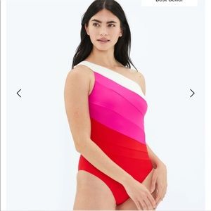 Summersalt Sidestroke One Shoulder Swimsuit